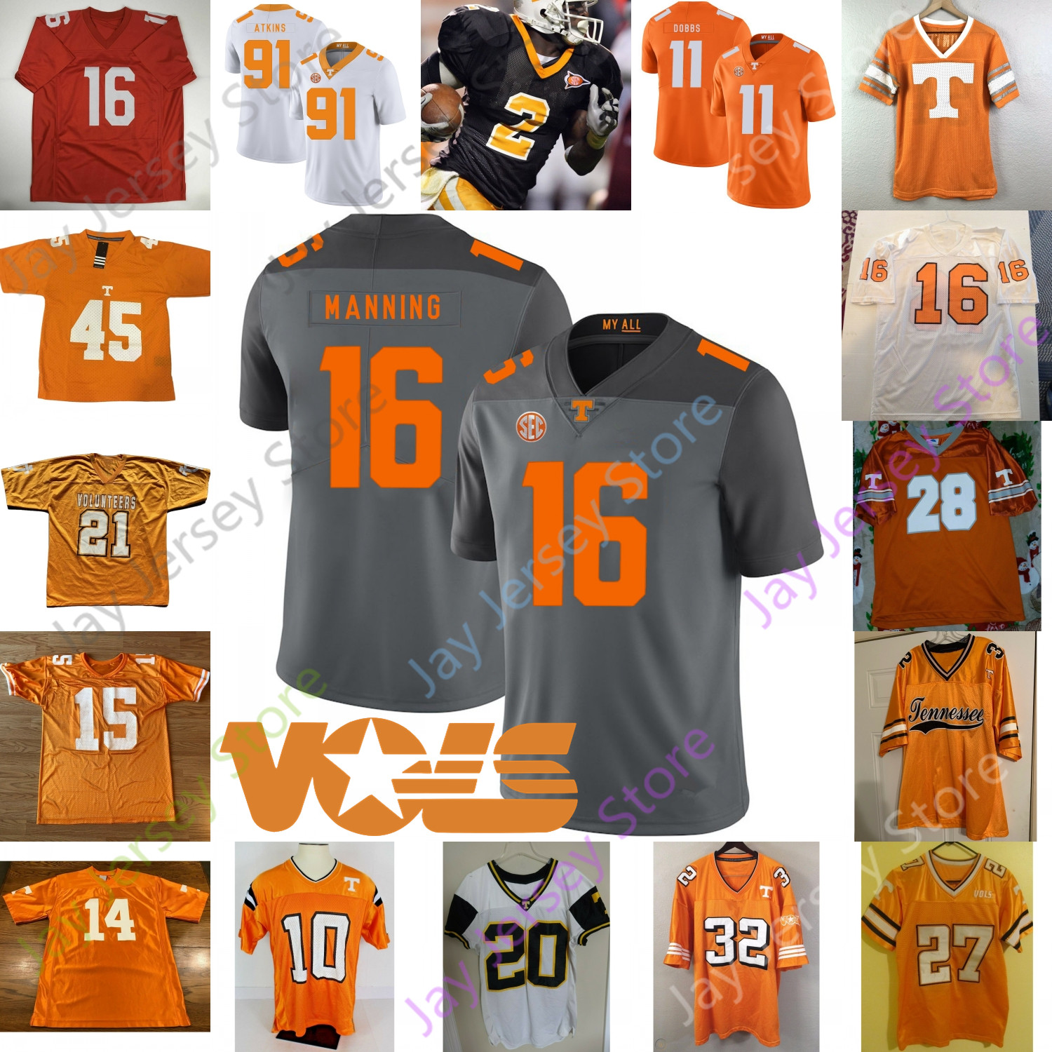 Custom Tennessee Volunteers Football Jersey NCAA College Eric Gray Callaway Palmer Wood-Anderson Shamburger Taylor Emerson Bumphus Phillips, Orange viii
Custom Tennessee Volunteers Football Jersey NCAA College Eric Gray Callaway Palmer Wood-Anderson Shamburger Taylor Emerson Bumphus Phillips, Orange viii