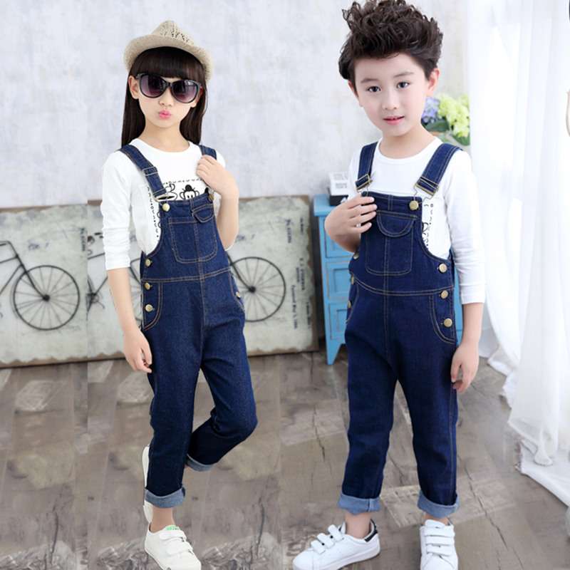 Kids Denim Overalls for Teenagers 4-13 years Spring Denim Dungarees Girls Pocket Jumpsuit Children Boys Pants Children's Jeans, As pic
Kids Denim Overalls for Teenagers 4-13 years Spring Denim Dungarees Girls Pocket Jumpsuit Children Boys Pants Children's Jeans, As pic