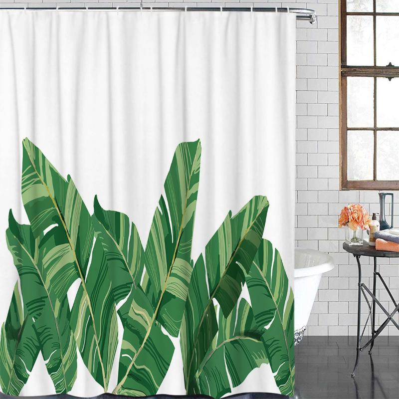 Eco-Friendly Shower Curtain Green Banana Leaf Printed Shower Curtain Bathroom Decor Waterproof Fabric Bath
Eco-Friendly Shower Curtain Green Banana Leaf Printed Shower Curtain Bathroom Decor Waterproof Fabric Bath