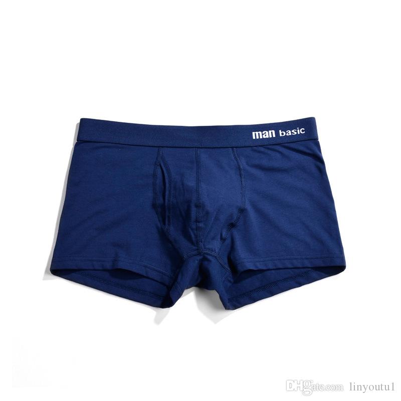 2020 mens underwear boxers cotton underwear for men classical boxers cuecas 4pcs shorts boxers men underwear hot sale