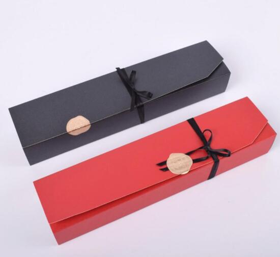 New Black and Red color Chocolate Paper Box Valentine&#039;s Day Christmas Birthday Party Chocolate Gifts Packaging Boxes от DHgate WW