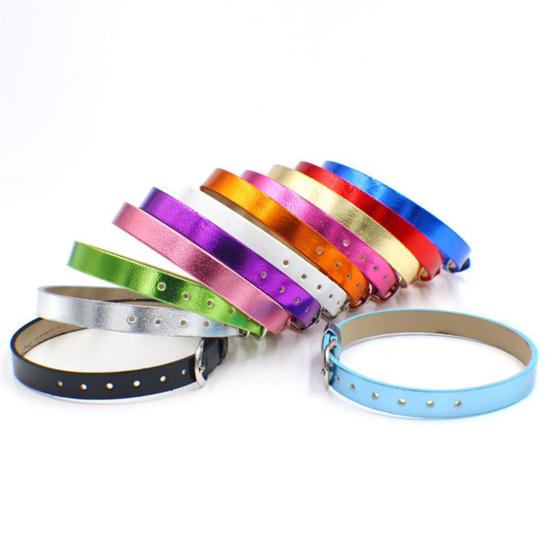 10pcs 8mm Colorful PU Leather Bracelets Wristband Fit for 8mm Slide Letters Charms Women Jewelry Making
10pcs 8mm Colorful PU Leather Bracelets Wristband Fit for 8mm Slide Letters Charms Women Jewelry Making