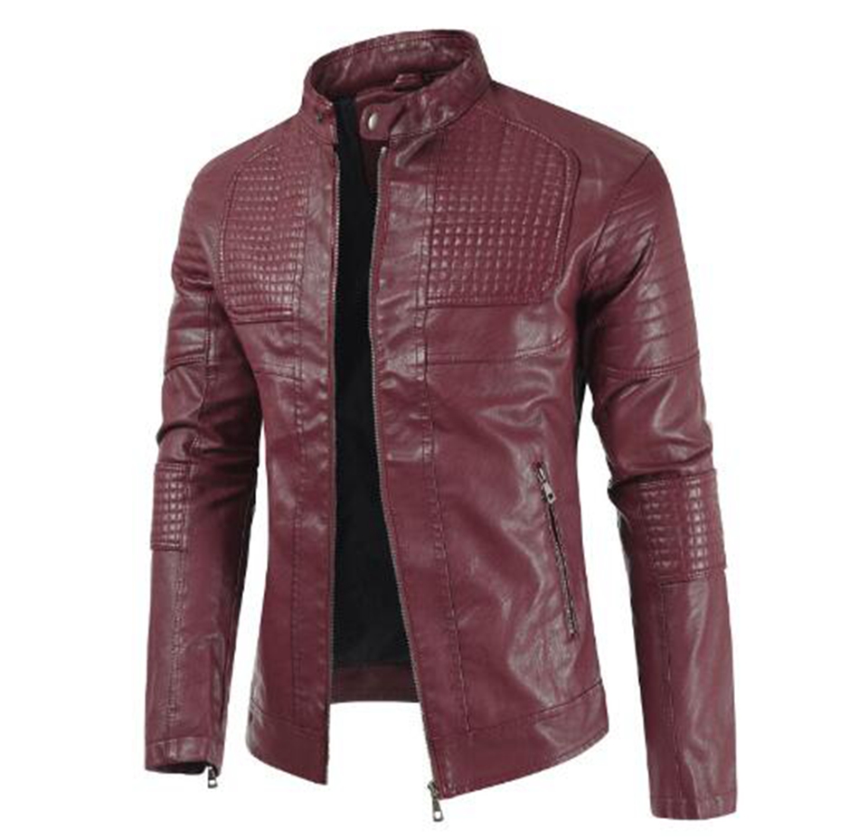 Men's Korean version of boutique special personality fashion spring and autumn short collar handsome slim motorcycle leather coat / M-4XL, Blue
Men's Korean version of boutique special personality fashion spring and autumn short collar handsome slim motorcycle leather coat / M-4XL, Blue