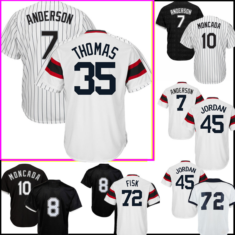 7 Tim Anderson Jersey 79 Jose Abreu 35 Frank Thomas 72 Carlton Fisk 21 Frazier Baseball Jerseys, Blue;black
7 Tim Anderson Jersey 79 Jose Abreu 35 Frank Thomas 72 Carlton Fisk 21 Frazier Baseball Jerseys, Blue;black