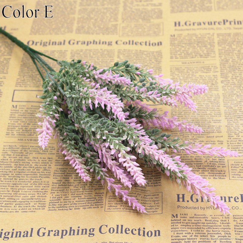 Romantic Provence decoration lavender flower silk artificial flowers grain decorative Simulation of aquatic plants Home decor