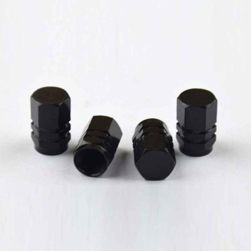 Universal Auto Bicycle Car Tire Valve Caps Tyre Wheel Wholesale Hexagonal Ventile Air Stems Cover Auto Parts Colorful