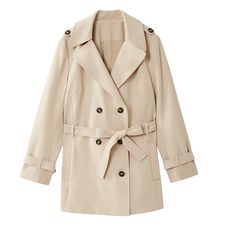 Women' Solid Color Coat Double Breasted Turn-down Collar Windbreaker Elegant Outwear 2020 New, As picture show
Women' Solid Color Coat Double Breasted Turn-down Collar Windbreaker Elegant Outwear 2020 New, As picture show