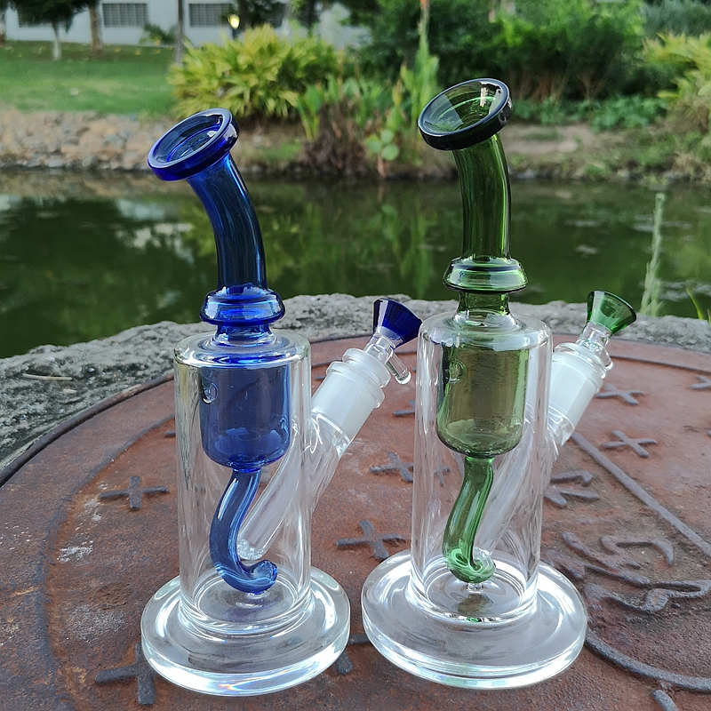 Internal Recycler Dab Rig Glass Bongs 8.7inch Oil Rigs Water Hookah 18mm Glass Water Pipes Waterpipe With Diffused Downstem Unique Bong
Internal Recycler Dab Rig Glass Bongs 8.7inch Oil Rigs Water Hookah 18mm Glass Water Pipes Waterpipe With Diffused Downstem Unique Bong