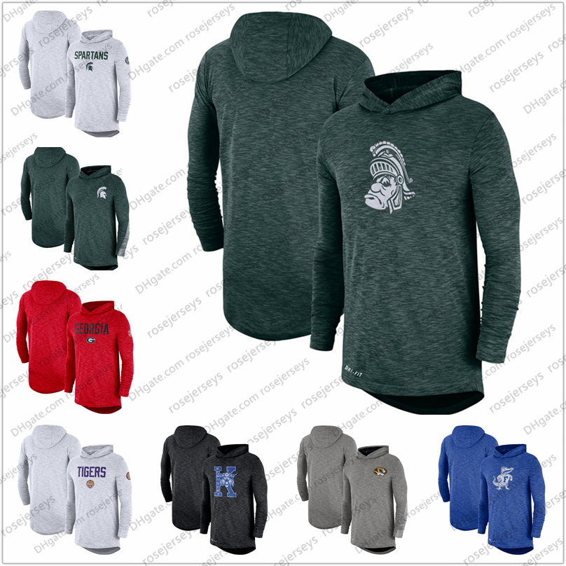 Men's NCAA Michigan State Spartans 2019 Sideline Long Sleeve Hooded Performance Top White Green Size S-3XL, Blue;black
Men's NCAA Michigan State Spartans 2019 Sideline Long Sleeve Hooded Performance Top White Green Size S-3XL, Blue;black