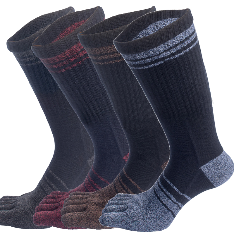 Mens Long Tube Five Finger Socks with Heel Japanese Style Cotton Thick Warm Breathable Toe Socks meias calcetines skarpetki, Black blue
Mens Long Tube Five Finger Socks with Heel Japanese Style Cotton Thick Warm Breathable Toe Socks meias calcetines skarpetki, Black blue