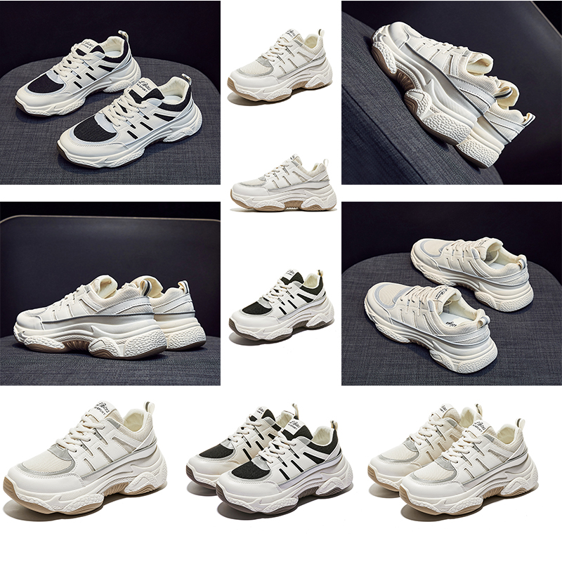 top platform women old dad shoes triple white black fashion breathable comfortable trainer sport designer sneakers 35-40, C2
top platform women old dad shoes triple white black fashion breathable comfortable trainer sport designer sneakers 35-40, C2