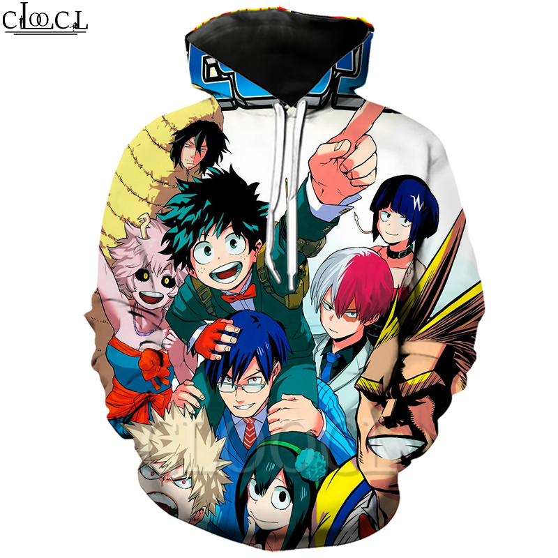 CLOOCL Anime My Hero Academia Hoodie 3D Print Funny Hooded Coat Sweatshirt Men Clothing Long Sleeve Unisex Hot Selling Couples Pullovers, Hoodie 1
CLOOCL Anime My Hero Academia Hoodie 3D Print Funny Hooded Coat Sweatshirt Men Clothing Long Sleeve Unisex Hot Selling Couples Pullovers, Hoodie 1