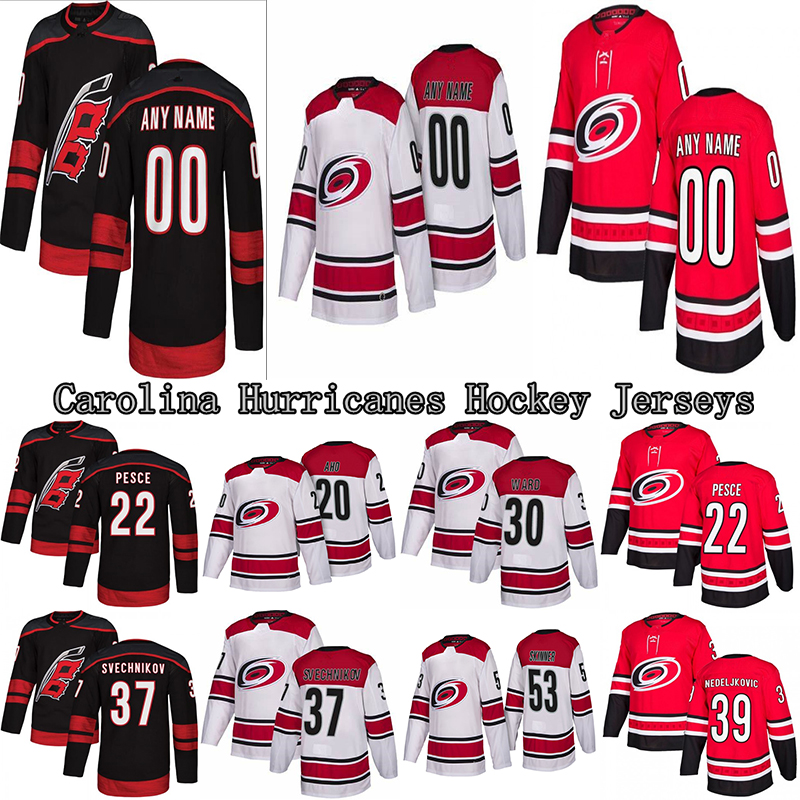 Carolina Hurricanes Jersey 11 Jordan Staal 13 Warren Foegele 16 Vincent Trocheck Coutom Any Name Any Number Hockey Jerseys, Black;red
Carolina Hurricanes Jersey 11 Jordan Staal 13 Warren Foegele 16 Vincent Trocheck Coutom Any Name Any Number Hockey Jerseys, Black;red