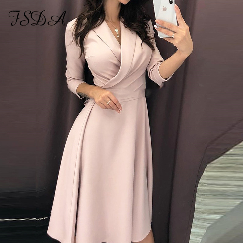 FSDA V Neck Wrap Vintage Casual Dress A Line Elegant Office Spring Women Bow Midi Short Sleeve Party Dresses 2020, Black
FSDA V Neck Wrap Vintage Casual Dress A Line Elegant Office Spring Women Bow Midi Short Sleeve Party Dresses 2020, Black