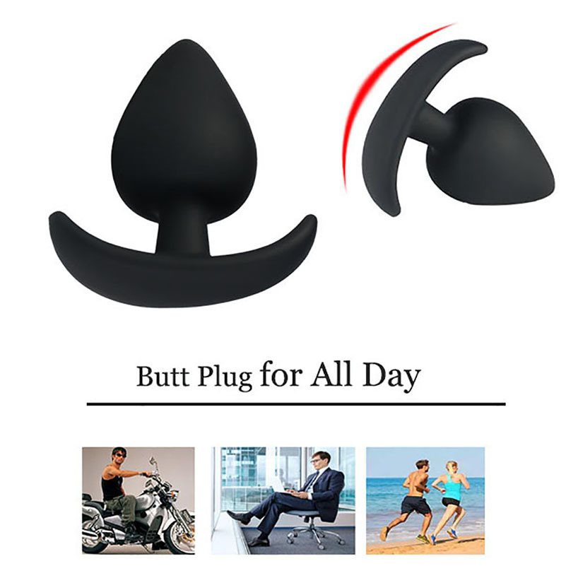 Big Silicone Butt Plug Huge Anal Plug For Men Mens Large Anals Toys Best Sex Toy For Wearing All Day Y190716