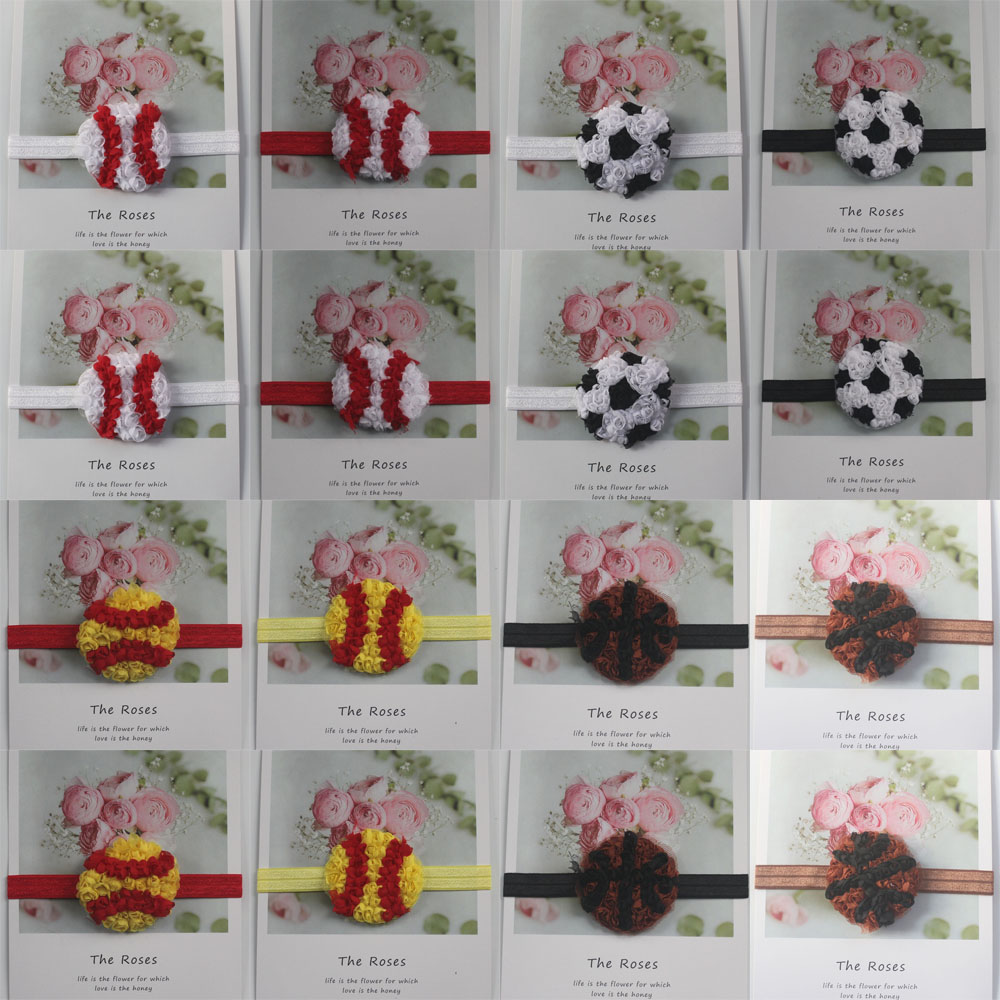 40pcs 2.5" Chiffon Fabric Headband Soccer,Basketaball,Baseball,Softball Flower for Baby Girls Hair Accessories,Headband Flowers, Multi-color
40pcs 2.5" Chiffon Fabric Headband Soccer,Basketaball,Baseball,Softball Flower for Baby Girls Hair Accessories,Headband Flowers, Multi-color