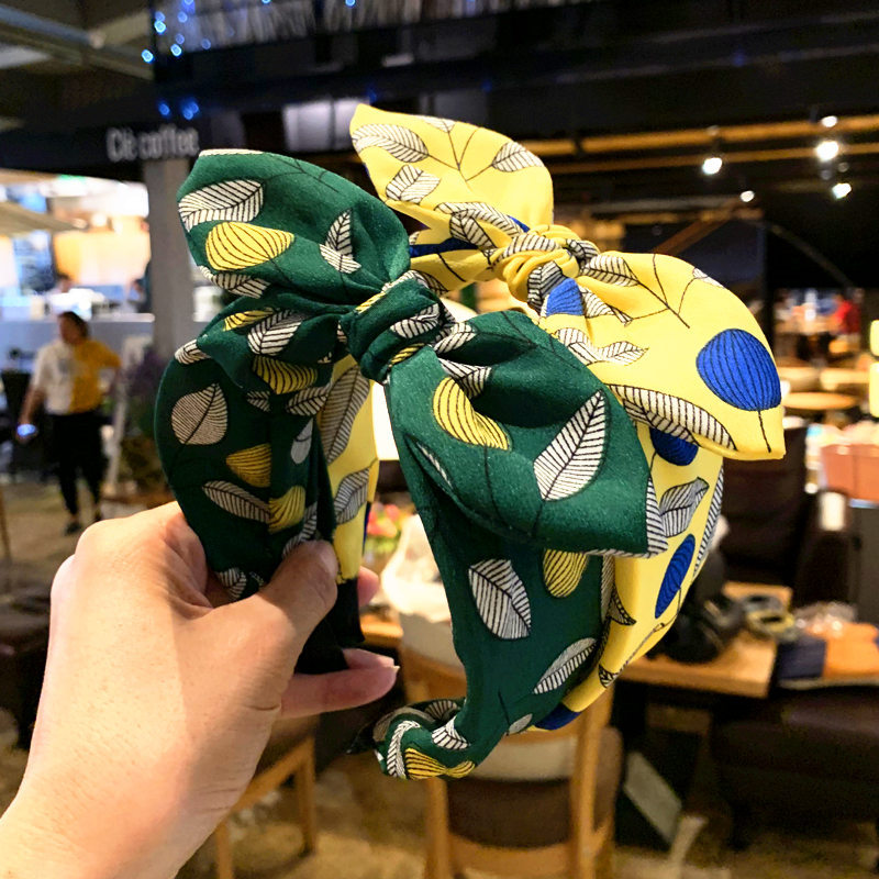 New type leaf son hair hoop contracted joker web celebrity tie bowknot wash face head hoop hair woman
New type leaf son hair hoop contracted joker web celebrity tie bowknot wash face head hoop hair woman