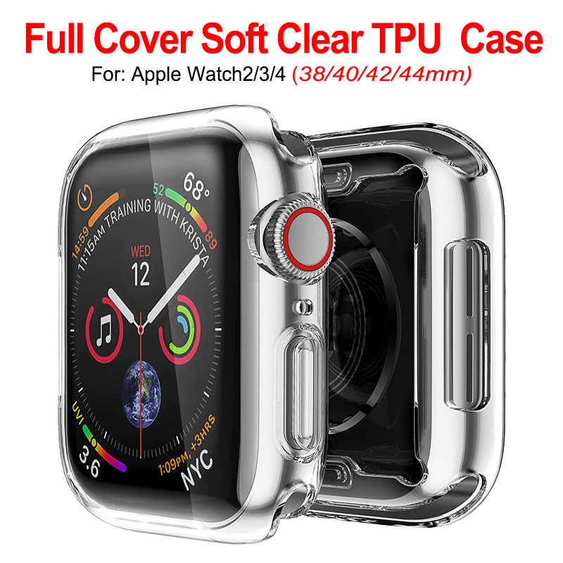 Ultra Slim Transparent Clear Soft TPU Rubber Silicone Protective Cover Case For Apple Watch Series 4 3 2 1 40mm 44mm 38mm 42mm
Ultra Slim Transparent Clear Soft TPU Rubber Silicone Protective Cover Case For Apple Watch Series 4 3 2 1 40mm 44mm 38mm 42mm