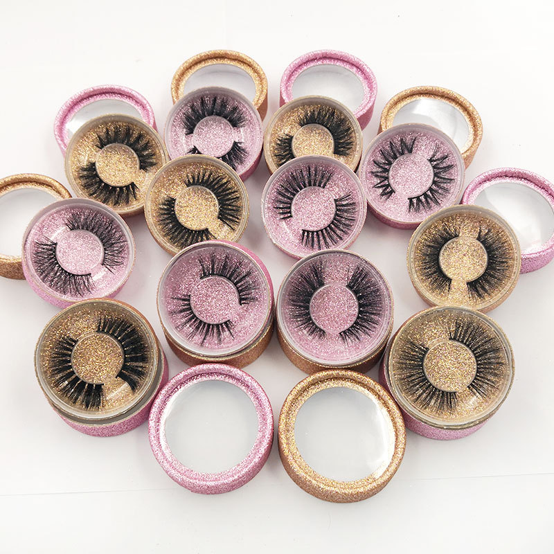 3D Mink Eyelashes Eye Makeup Mink Fake Lashes Soft Natural Thick Eyelashes Eye Lash With Round Box Package Extension Beauty Tools GGA2468
3D Mink Eyelashes Eye Makeup Mink Fake Lashes Soft Natural Thick Eyelashes Eye Lash With Round Box Package Extension Beauty Tools GGA2468