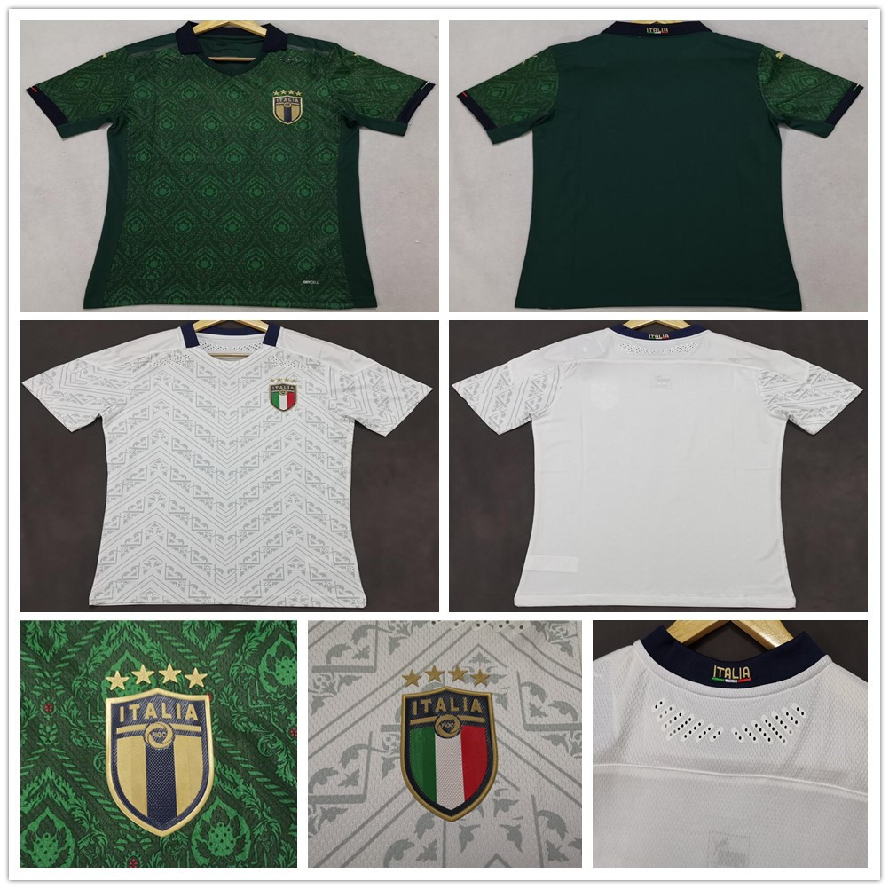 Player Version 2020 Italy Renaissance Away 3rd Soccer Jerseys Verratti Jorginho INSIGNE BERNARDESCHI Custom 19 20 Italia Football Shirt, White
Player Version 2020 Italy Renaissance Away 3rd Soccer Jerseys Verratti Jorginho INSIGNE BERNARDESCHI Custom 19 20 Italia Football Shirt, White