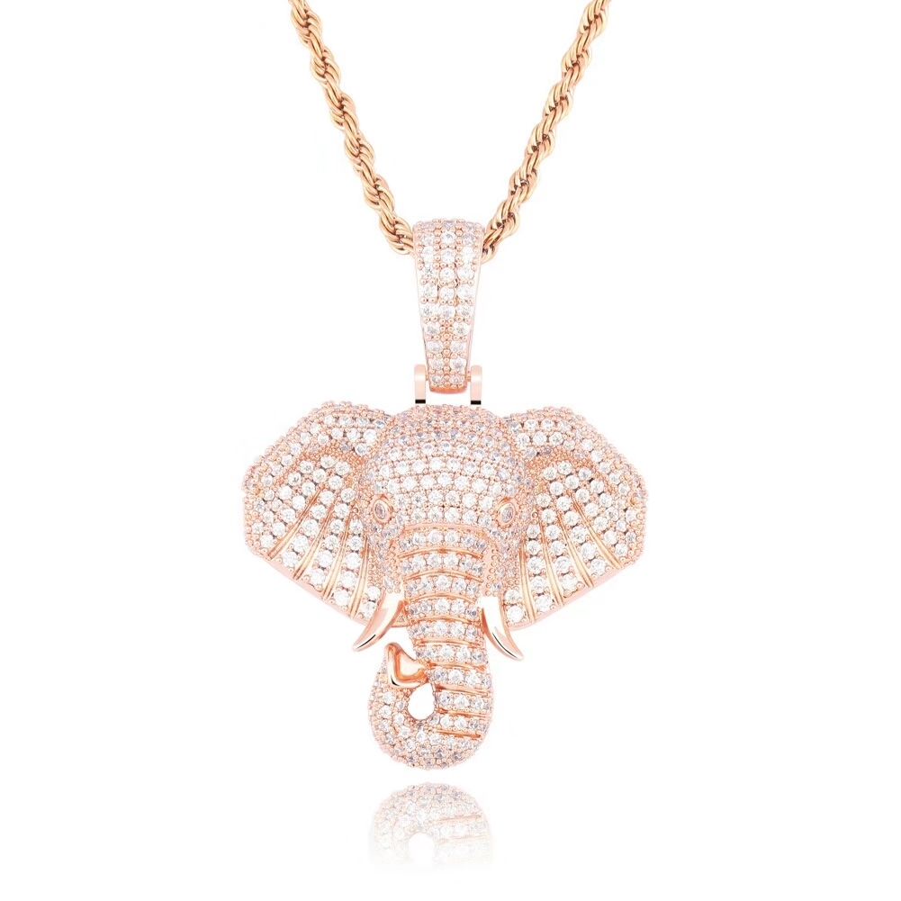 iced out elephant pendant necklaces for men luxury designer mens bling diamond animal pendants gold silver rose gold chain necklace jewelry
iced out elephant pendant necklaces for men luxury designer mens bling diamond animal pendants gold silver rose gold chain necklace jewelry