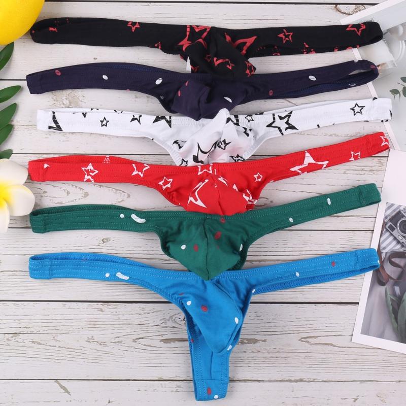 Ice Silk Sexy Gay Underpants Men Ultra-Thin Soft Low Waist Briefs majtki damskie Sexy g string sissy Underwear Men tanga hombre