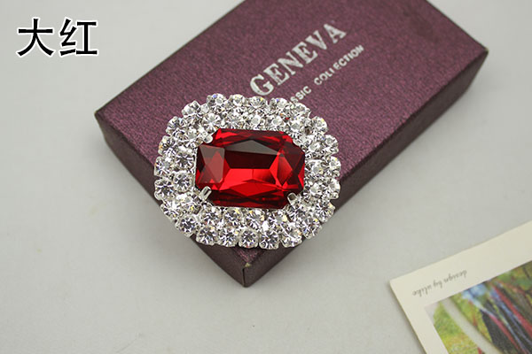 Crystal Shoes Accessories Clip Shoe Decoration for Party Bridal Wedding Flower Charms Women Shoes Clip Ornament