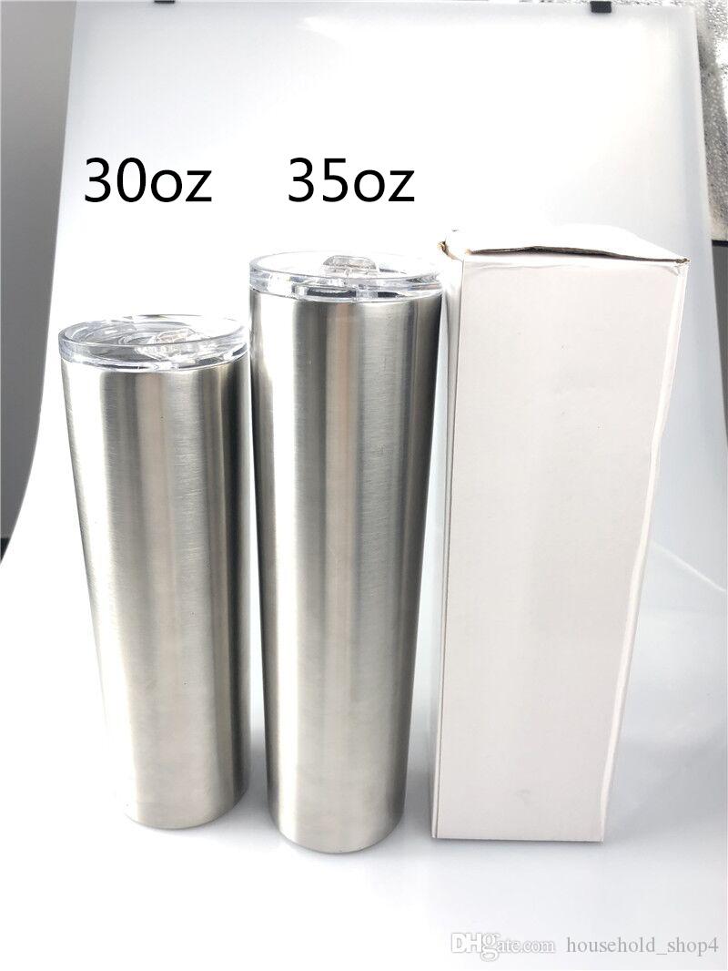 35oz seamless Skinny Tumbler Straight mug double wall Stainless Steel tumblers Vacuum Insulated with Lid and Straw, Stainless steel color
35oz seamless Skinny Tumbler Straight mug double wall Stainless Steel tumblers Vacuum Insulated with Lid and Straw, Stainless steel color