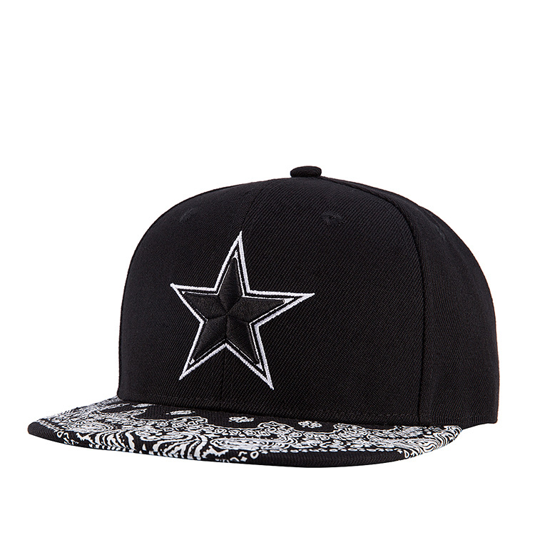 2020 autumn and winter new flat-brimmed hat European and American fashion hat embroidery pentagram baseball cap male, Black
2020 autumn and winter new flat-brimmed hat European and American fashion hat embroidery pentagram baseball cap male, Black