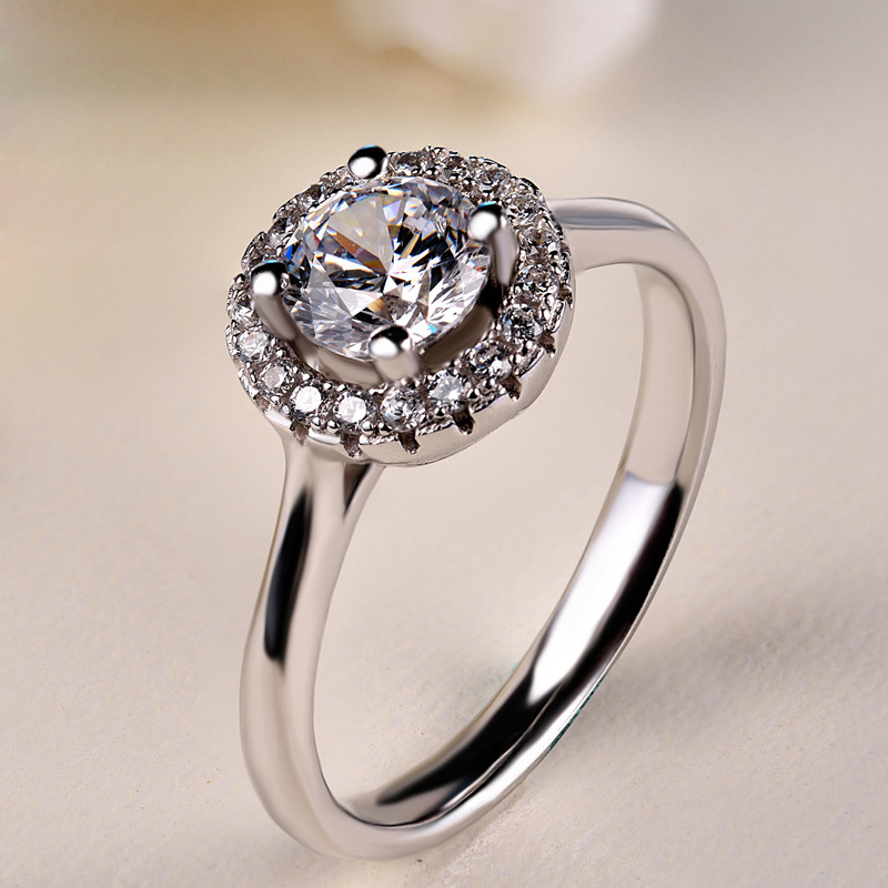 Sparking 1.5 ct Zircon Weeding rings for women White gold color Real 925 sterling silver Engagement party jewelry Gilrs Gift
Sparking 1.5 ct Zircon Weeding rings for women White gold color Real 925 sterling silver Engagement party jewelry Gilrs Gift