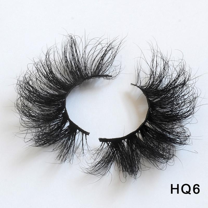 25mm 5d Mink Eyelashes Thick HandMade Full Strip Lashes Makeup Dramatic 3D Mink1