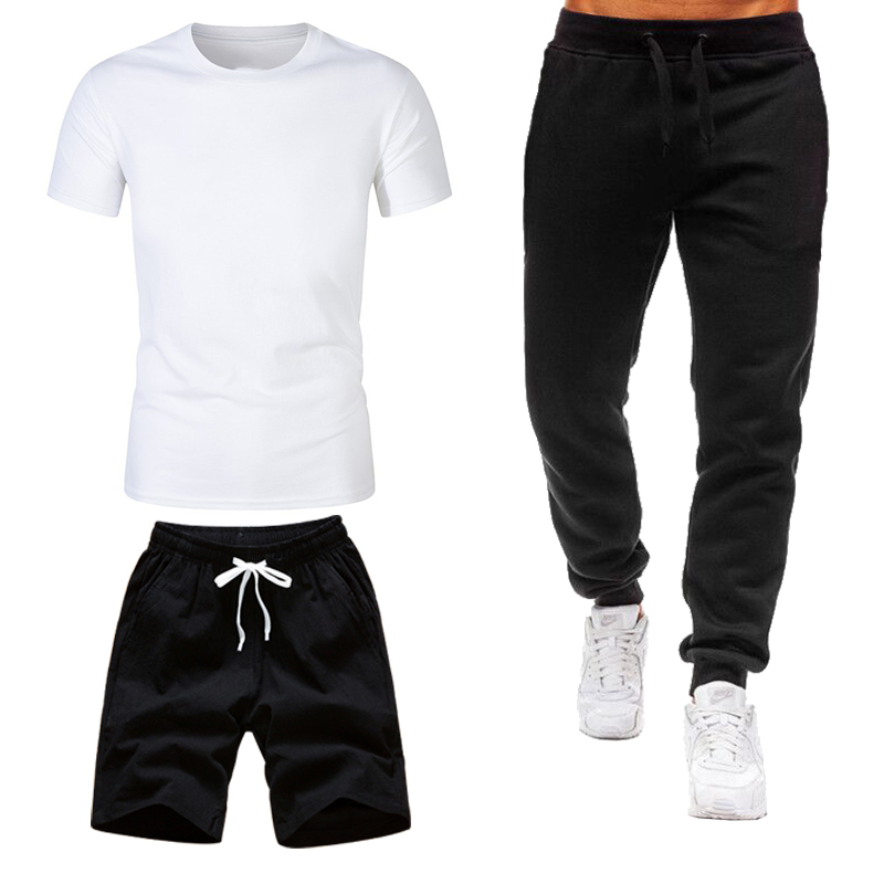 Men's leisure sports fitness suit 2020 men's T-shirt pants 3 piece set leisure sports T-shirt + shorts + trousers fashion suit, 16
Men's leisure sports fitness suit 2020 men's T-shirt pants 3 piece set leisure sports T-shirt + shorts + trousers fashion suit, 16