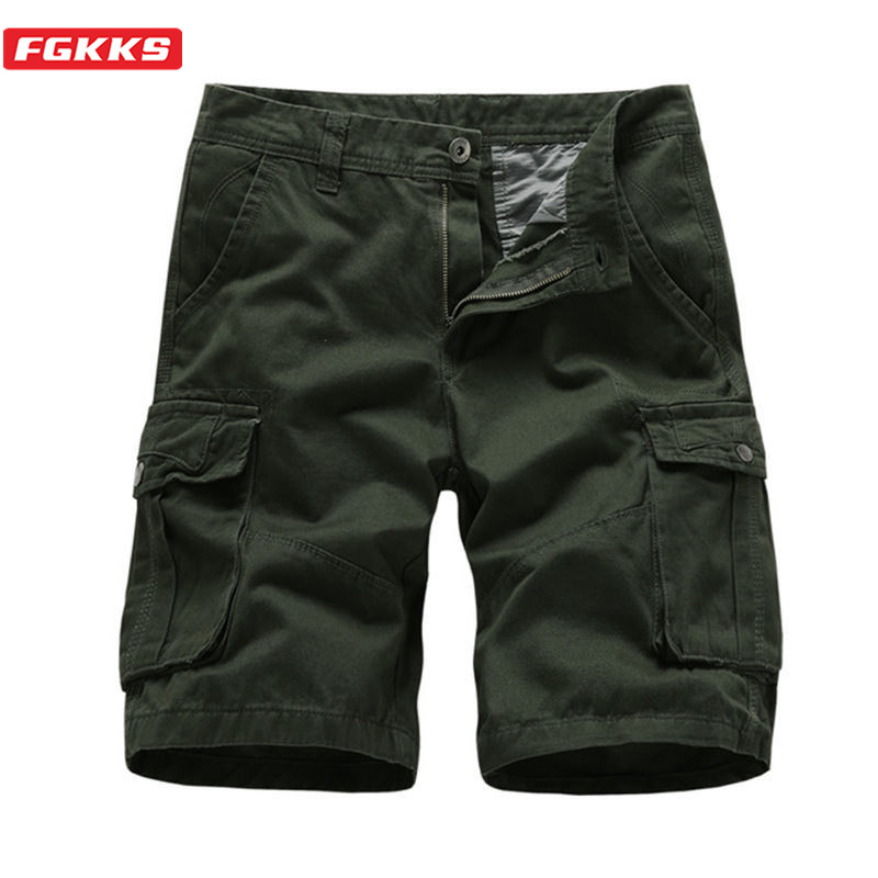 FGKKS Men Shorts High Quality Fashion Brand Shorts Wild Men's Original Casual Breathable classic Cargo Male, Army green 
FGKKS Men Shorts High Quality Fashion Brand Shorts Wild Men's Original Casual Breathable classic Cargo Male, Army green
