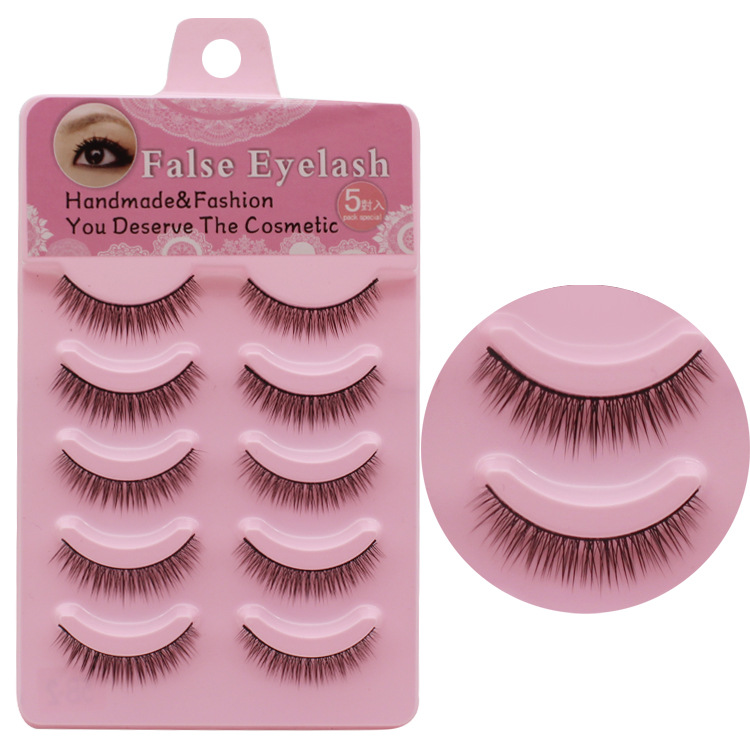 5B-2 Japanese Hot Handmade False Eyelashes Sharpening Process Natural Short Section 5 Pairs Eyelashes
5B-2 Japanese Hot Handmade False Eyelashes Sharpening Process Natural Short Section 5 Pairs Eyelashes