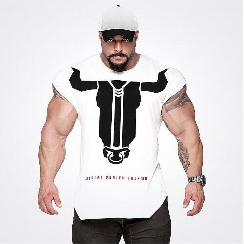 New Designer Gym Bodybuilding T-shirt Sports T shirts Men Sleeveless Tees Shirt Homme Fitness Workout Tops Thin Print Bulking Tshirt, White;black
New Designer Gym Bodybuilding T-shirt Sports T shirts Men Sleeveless Tees Shirt Homme Fitness Workout Tops Thin Print Bulking Tshirt, White;black