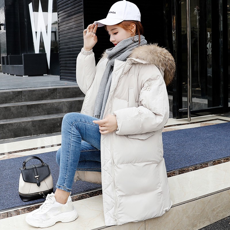 New Winter Womens Thick Warm Overcoat Casual Pocket Zipper Hooded Outerwear Female Loose Fit Long Down Jacket Plus Size 2XL
New Winter Womens Thick Warm Overcoat Casual Pocket Zipper Hooded Outerwear Female Loose Fit Long Down Jacket Plus Size 2XL