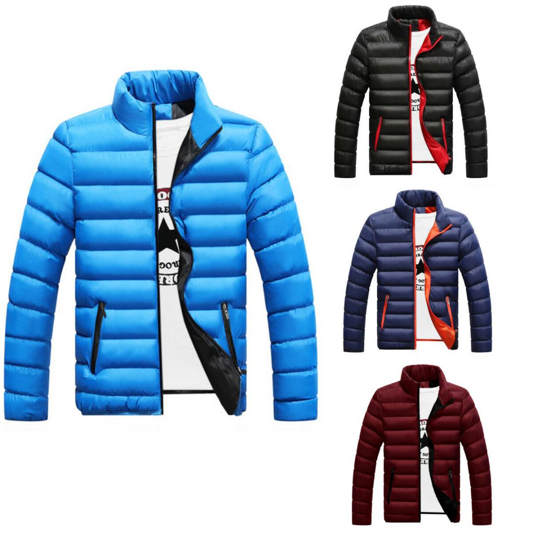 HOT Fashion Men's Packable Duck Down Jacket Thick Winter Warm Stand Collar Overcoat Casual Coat with Zipper, Black
HOT Fashion Men's Packable Duck Down Jacket Thick Winter Warm Stand Collar Overcoat Casual Coat with Zipper, Black