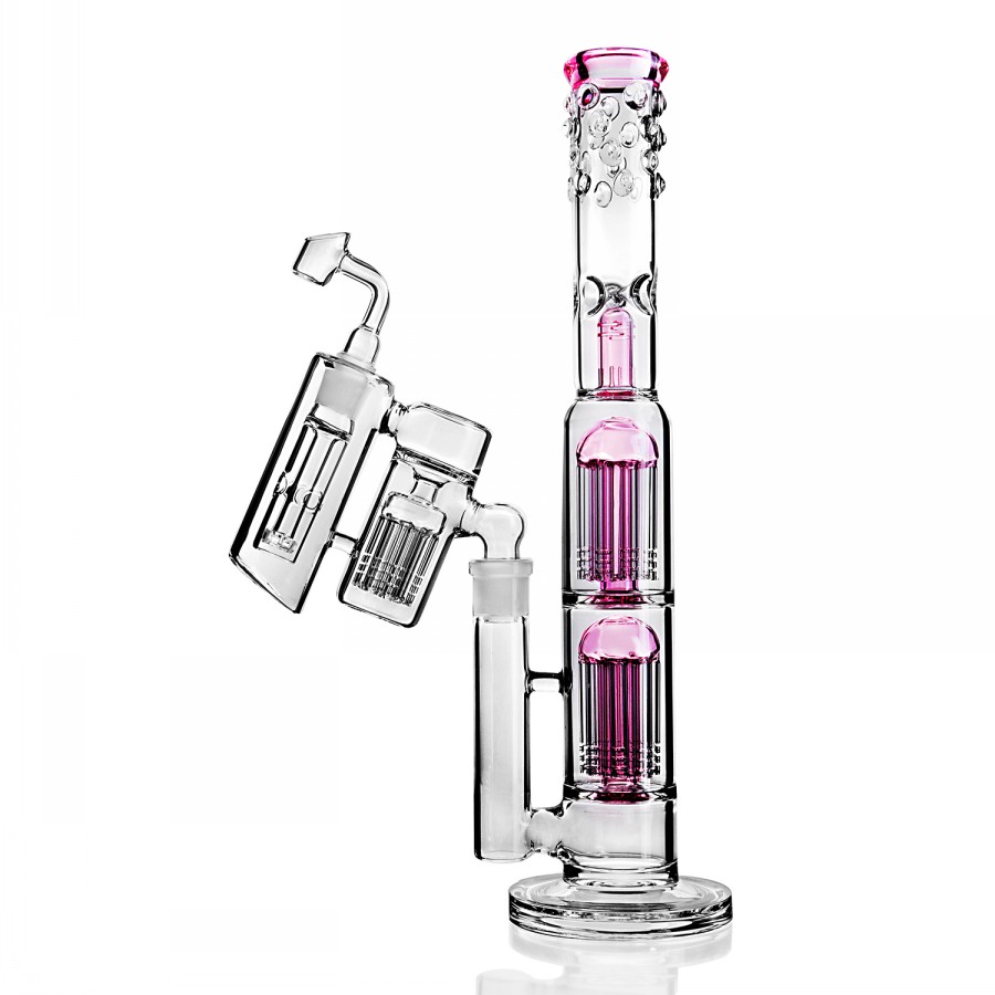 Pink Bong Tubes Heady Oil Rigs Thick Glass Water Pipes Bubbler Water Bongs Chicha Percolator Hookahs With 18mm Ash Catcher
Pink Bong Tubes Heady Oil Rigs Thick Glass Water Pipes Bubbler Water Bongs Chicha Percolator Hookahs With 18mm Ash Catcher