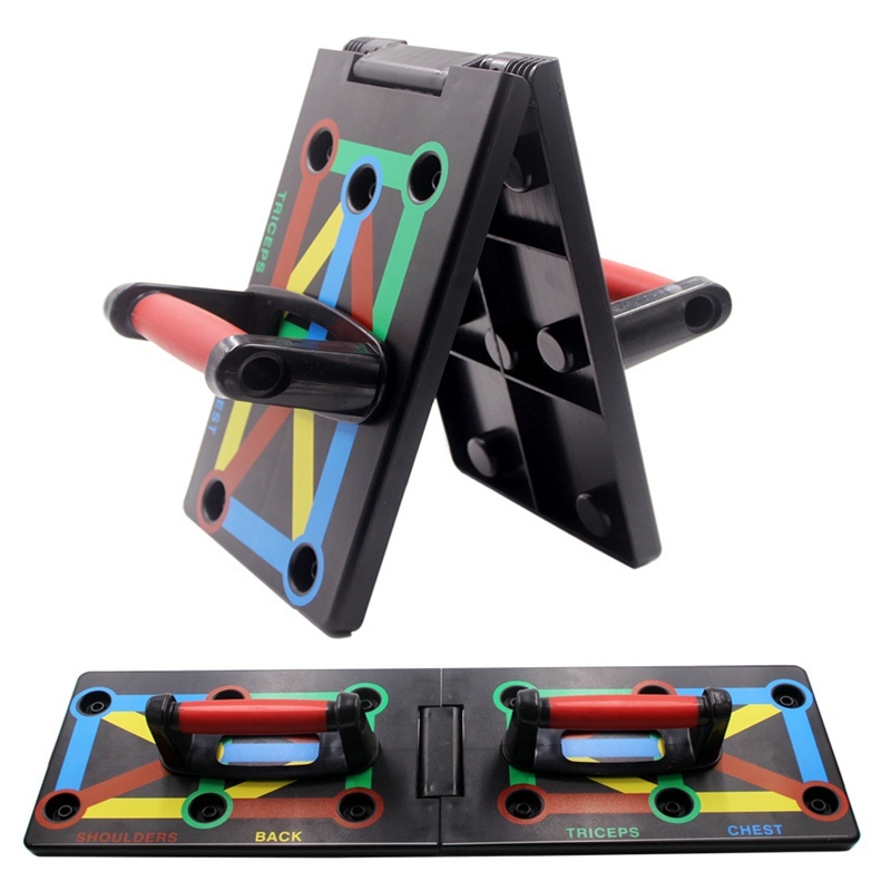 9 in 1 Push Up Rack Board Men Women Comprehensive Fitness Exercise Push-up Stands For GYM Body Training Home Fitness Equipment Y200506