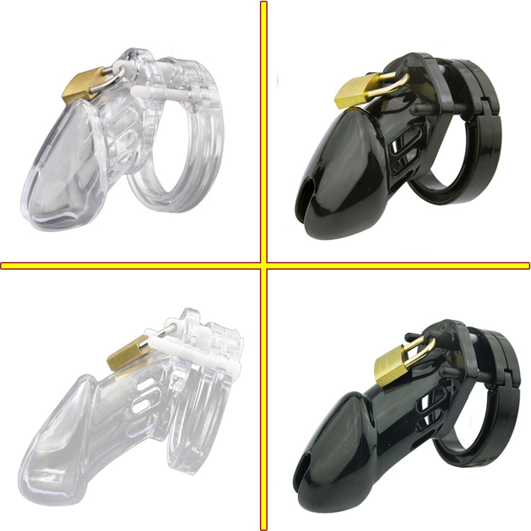 CB6000S/CB 6000 Rooster Cage Male Device with 5 Size Ring Penis Lock Male Belt Adult Game Sex Toys