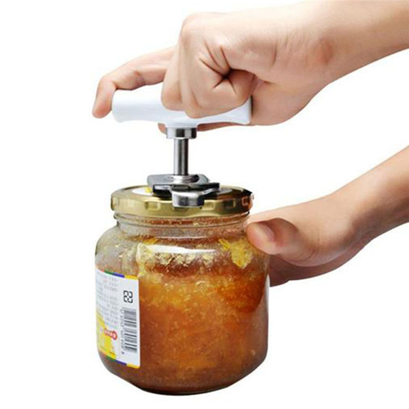 Stainless Steel Can Opener Adjustable Jar Openers Manual Spiral Seal Lid Remover Twist Off Screw Bottle Opener Kitchen Gadgets for 1-4 inch
Stainless Steel Can Opener Adjustable Jar Openers Manual Spiral Seal Lid Remover Twist Off Screw Bottle Opener Kitchen Gadgets for 1-4 inch
