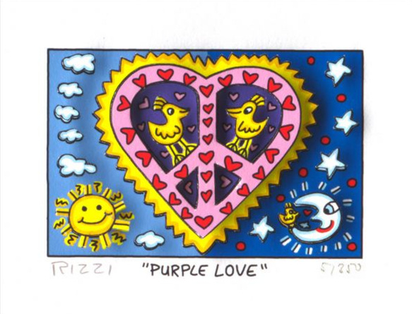 James Rizzi - PURPLE LOVE Home Decor Handpainted Oil Painting On Canvas Wall Art Canvas Pictures 191222
James Rizzi - PURPLE LOVE Home Decor Handpainted Oil Painting On Canvas Wall Art Canvas Pictures 191222