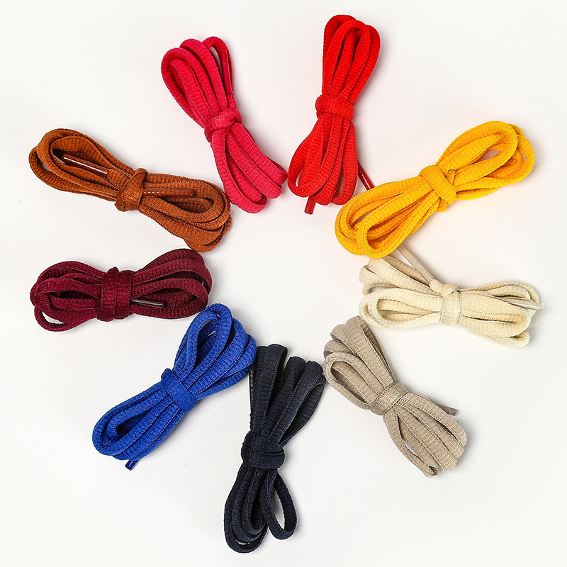 Fashion Casual Shoelaces High Quality Round Multicolor Shoe Laces Shoestring Martin Boots Sport Shoes Cord Ropes