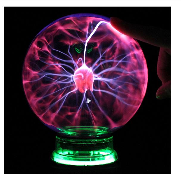 Novelty Glass Magic Plasma Ball Light 3 4 5 6 inch Table Lights Sphere Nightlight Kids Gift For New Year Magic Plasma Night Lamp