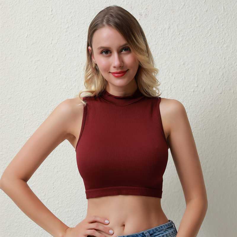 NEW Summer Seamless Top Solid Color Sexy Slim Vest for Women Quick-Drying Vest Women Casual Sleeveless Tank Top, Red
NEW Summer Seamless Top Solid Color Sexy Slim Vest for Women Quick-Drying Vest Women Casual Sleeveless Tank Top, Red
