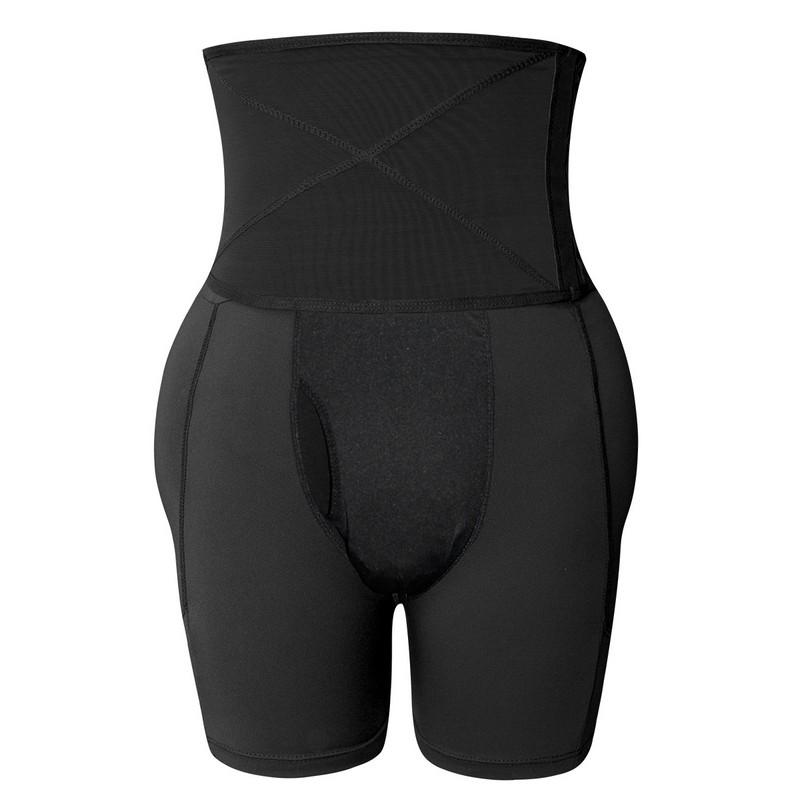 Men High Waisted Shapers Boxer Brief Slimming Body Shaper Shorts Tummy Control Panties Butt Lifter Shapewear Fitness Shaping Underwear S-6XL