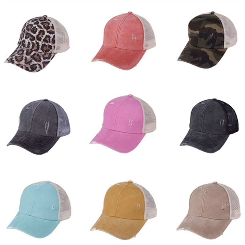 Women Distressed Ponytail Baseball Caps Casquette Girls Horsetail Hat Cotton Mesh Hip Hop Visor Cap Trendy Label Sunhat Sports Caps Hats INS, #1 - #10;choose colors u need
Women Distressed Ponytail Baseball Caps Casquette Girls Horsetail Hat Cotton Mesh Hip Hop Visor Cap Trendy Label Sunhat Sports Caps Hats INS, #1 - #10;choose colors u need