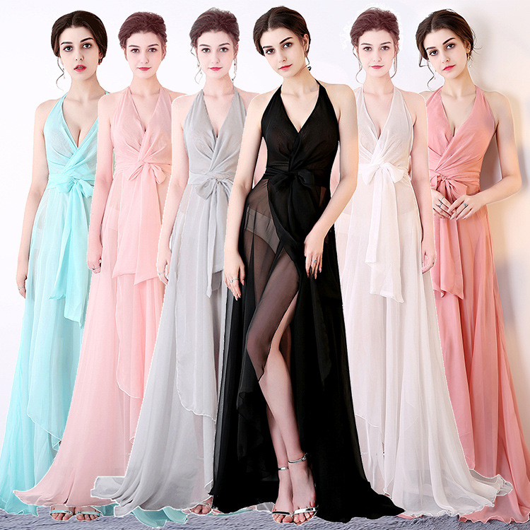 perspective dress edgo back deep v-comle nightclub model show dress long evening dress, Black;red
perspective dress edgo back deep v-comle nightclub model show dress long evening dress, Black;red