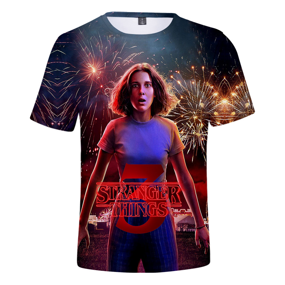 Stranger Things 3 3D T Shirt Men Boys/girls Summer Fashion O-neck Short Sleeve Funny Tshirt Hip Hop T Shirt Homme Streetwear, White;black
Stranger Things 3 3D T Shirt Men Boys/girls Summer Fashion O-neck Short Sleeve Funny Tshirt Hip Hop T Shirt Homme Streetwear, White;black