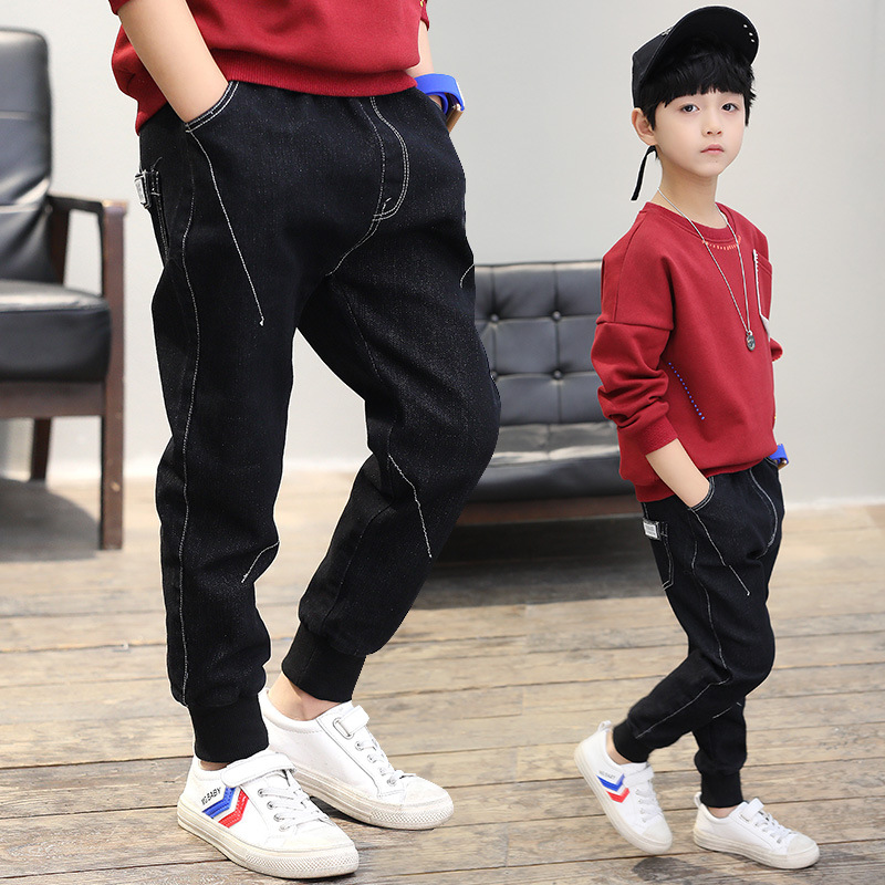 Jeans Boy Spring Children's Jeans Black Denim Pant Toddler Boy Jeans Kids Teens Clothes 5 6 7 8 9 10 11 12 Baby Jean Fille
Jeans Boy Spring Children's Jeans Black Denim Pant Toddler Boy Jeans Kids Teens Clothes 5 6 7 8 9 10 11 12 Baby Jean Fille